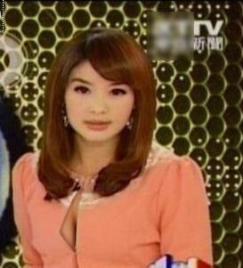 新闻女主播的图片